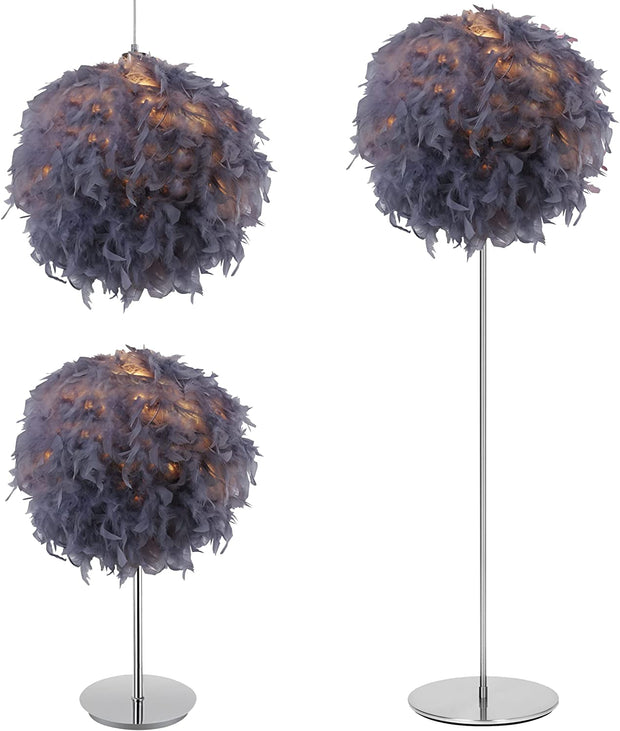 Modern Feather Ceiling Light Shade or Lampshade