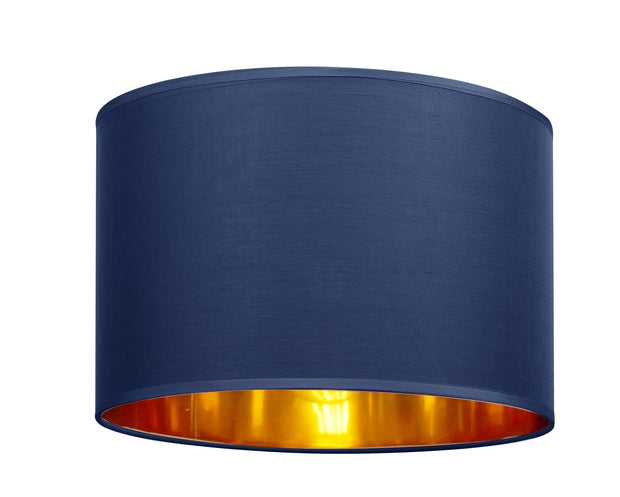 Modern Fabric Easy Fit Pendant Light Shades/Lampshades for Ceiling Lights, Golden inner