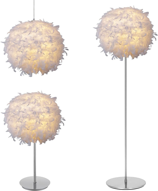 Modern Feather Ceiling Light Shade or Lampshade