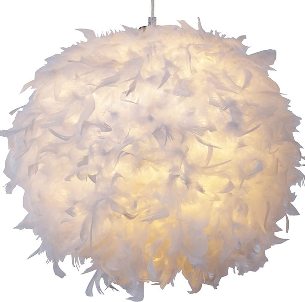 Modern Feather Ceiling Light Shade or Lampshade