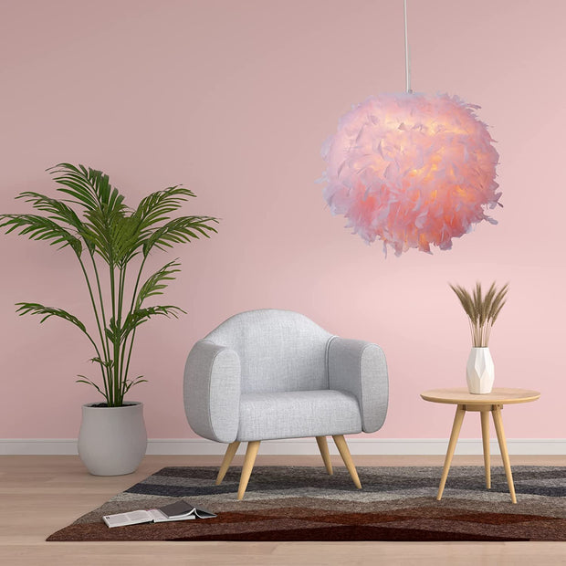 Modern Feather Ceiling Light Shade or Lampshade