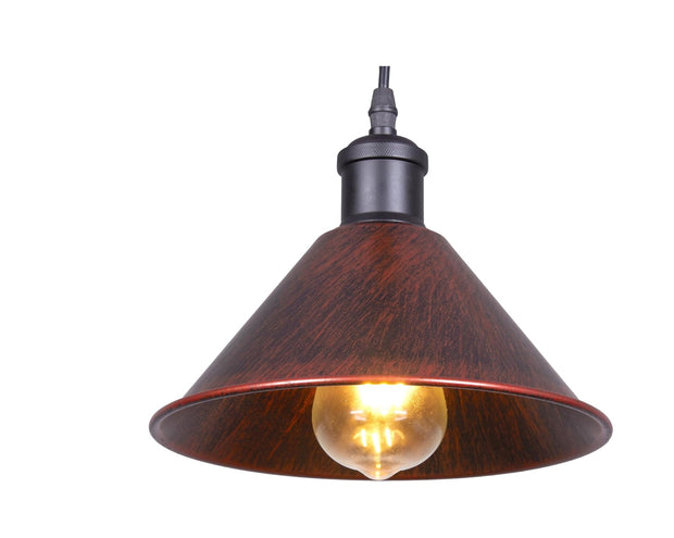 Retro Cone Metal Easy Fit Pendant Lampshades for Ceiling Lights