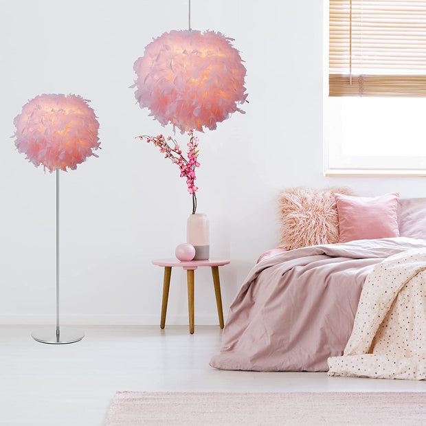Modern Feather Ceiling Light Shade or Lampshade