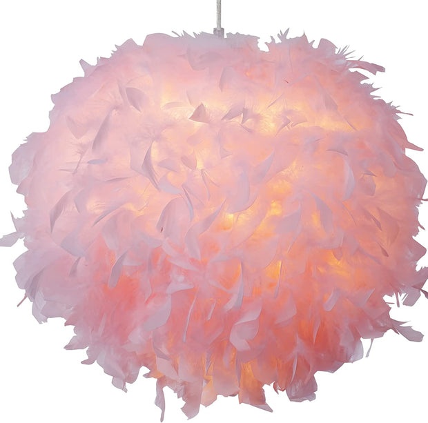 Modern Feather Ceiling Light Shade or Lampshade