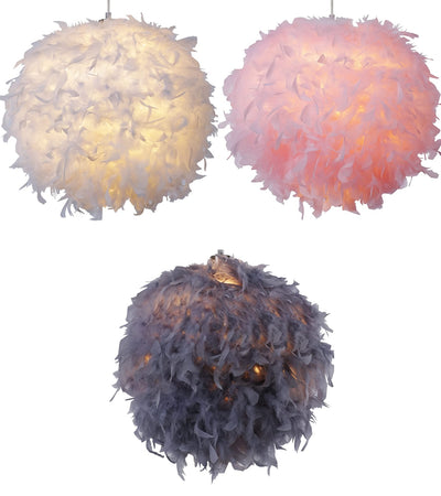 Modern Feather Ceiling Light Shade or Lampshade