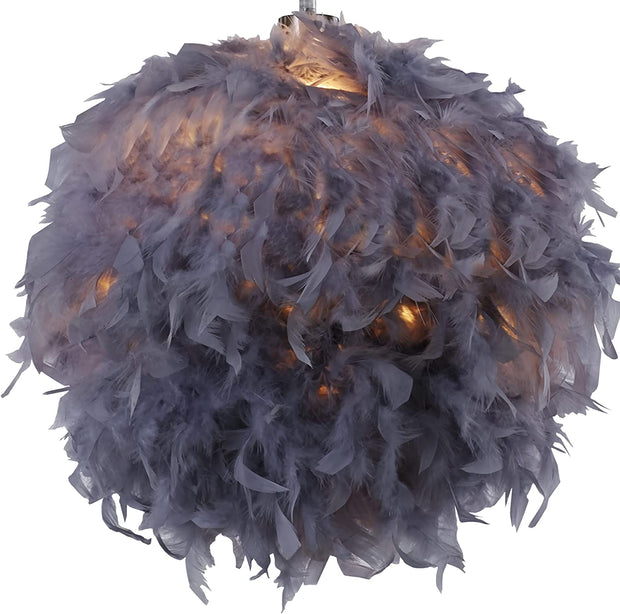 Modern Feather Ceiling Light Shade or Lampshade