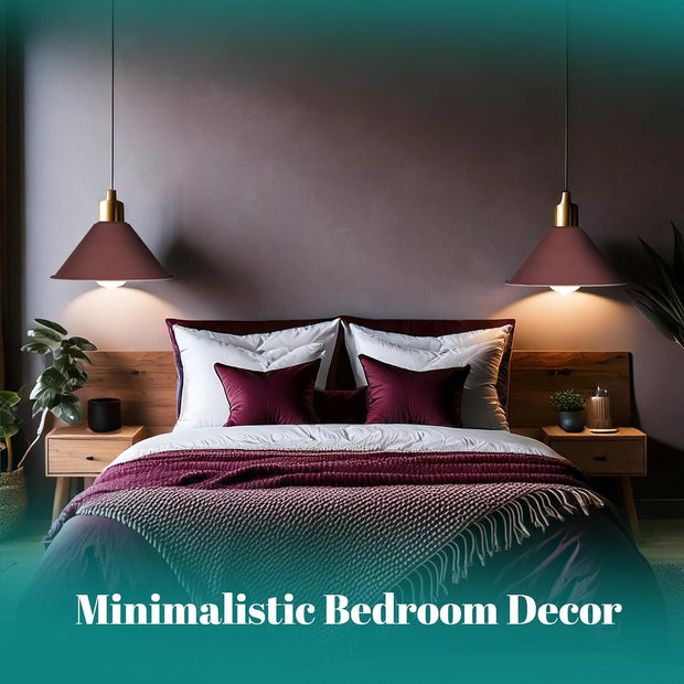 Retro Cone Metal Easy Fit Pendant Lampshades for Ceiling Lights