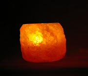 Himalayan Crystal Rock Salt Candle Tea Light Holder - Klass Home
